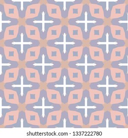 Seamless vector pattern. Background texture in geometric ornamental style.