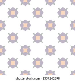 Seamless vector pattern. Background texture in geometric ornamental style.