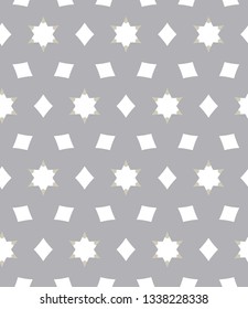 Seamless vector pattern. Background texture in geometric ornamental style.