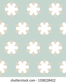 Seamless vector pattern. Background texture in geometric ornamental style.