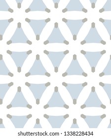 Seamless vector pattern. Background texture in geometric ornamental style.