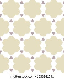 Seamless vector pattern. Background texture in geometric ornamental style.