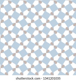 Seamless vector pattern. Background texture in geometric ornamental style.