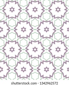Seamless vector pattern. Background texture in geometric ornamental style.