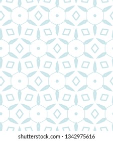Seamless vector pattern. Background texture in geometric ornamental style.