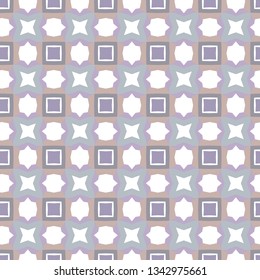 Seamless vector pattern. Background texture in geometric ornamental style.