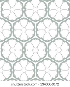 Seamless vector pattern. Background texture in geometric ornamental style.