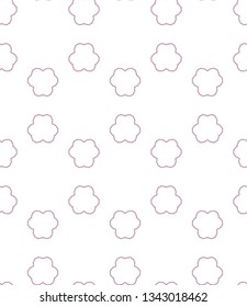 Seamless vector pattern. Background texture in geometric ornamental style.