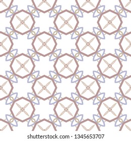 Seamless vector pattern. Background texture in geometric ornamental style.