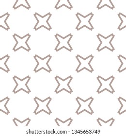 Seamless vector pattern. Background texture in geometric ornamental style.