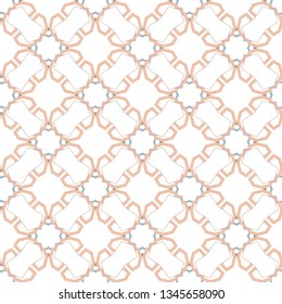 Seamless vector pattern. Background texture in geometric ornamental style.