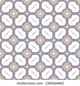 Seamless vector pattern. Background texture in geometric ornamental style.
