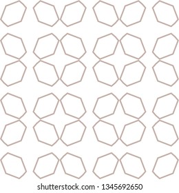 Seamless vector pattern. Background texture in geometric ornamental style.