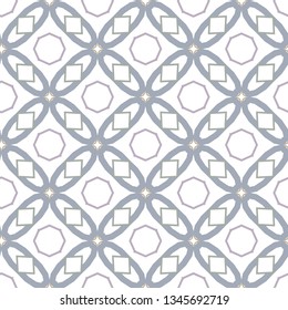Seamless vector pattern. Background texture in geometric ornamental style.