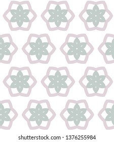 Seamless vector pattern. Background texture in geometric ornamental style.