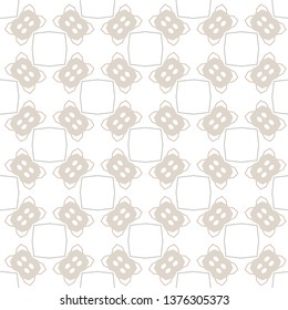 Seamless vector pattern. Background texture in geometric ornamental style.