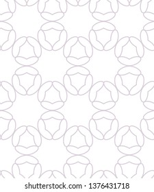 Seamless vector pattern. Background texture in geometric ornamental style.
