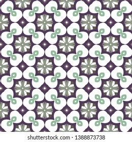 Seamless vector pattern. Background texture in geometric ornamental style.