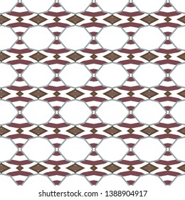 Seamless vector pattern. Background texture in geometric ornamental style.