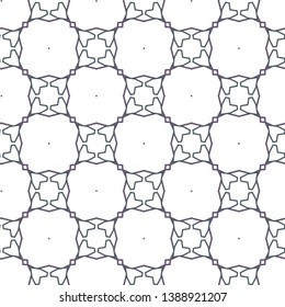 Seamless vector pattern. Background texture in geometric ornamental style.
