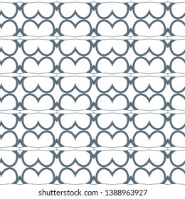 Seamless vector pattern. Background texture in geometric ornamental style.