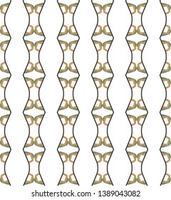 Seamless vector pattern. Background texture in geometric ornamental style.