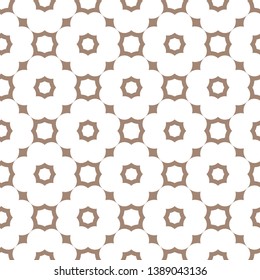Seamless vector pattern. Background texture in geometric ornamental style.