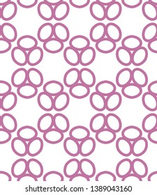 Seamless vector pattern. Background texture in geometric ornamental style.