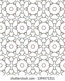 Seamless vector pattern. Background texture in geometric ornamental style.