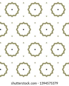 Seamless vector pattern. Background texture in geometric ornamental style.