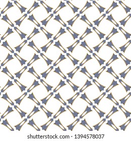 Seamless vector pattern. Background texture in geometric ornamental style.
