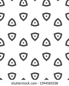 Seamless vector pattern. Background texture in geometric ornamental style.