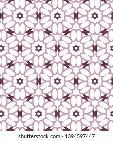Seamless vector pattern. Background texture in geometric ornamental style.