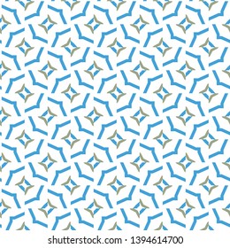 Seamless vector pattern. Background texture in geometric ornamental style.