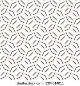 Seamless vector pattern. Background texture in geometric ornamental style.