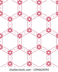 Seamless vector pattern. Background texture in geometric ornamental style.