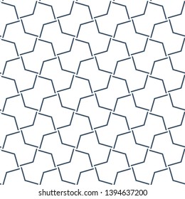Seamless vector pattern. Background texture in geometric ornamental style.