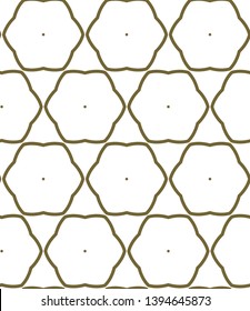 Seamless vector pattern. Background texture in geometric ornamental style.