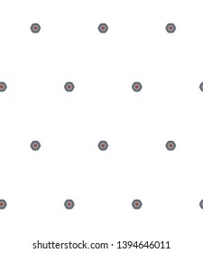 Seamless vector pattern. Background texture in geometric ornamental style.