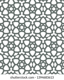Seamless vector pattern. Background texture in geometric ornamental style.