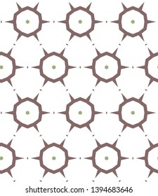 Seamless vector pattern. Background texture in geometric ornamental style.