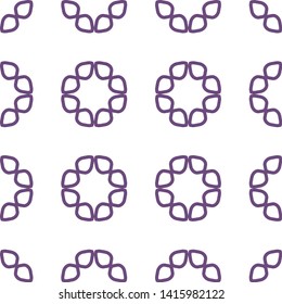 Seamless vector pattern. Background texture in geometric ornamental style.