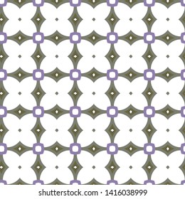 Seamless vector pattern. Background texture in geometric ornamental style.