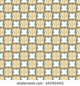 Seamless vector pattern. Background texture in geometric ornamental style.