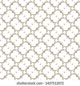 Seamless vector pattern. Background texture in geometric ornamental style.