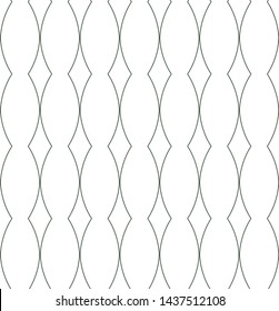Seamless vector pattern. Background texture in geometric ornamental style.