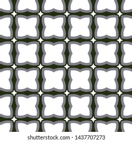 Seamless vector pattern. Background texture in geometric ornamental style.