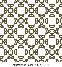 Seamless vector pattern. Background texture in geometric ornamental style.