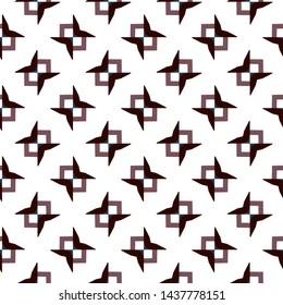 Seamless vector pattern. Background texture in geometric ornamental style.