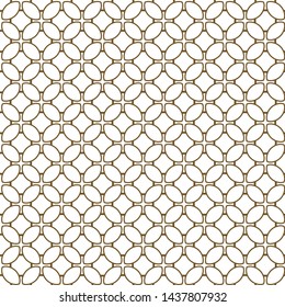 Seamless vector pattern. Background texture in geometric ornamental style.
